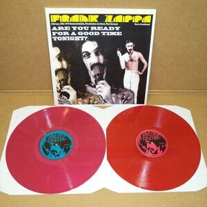 Frank Zappa - Are You Ready For A Good Time Tonight? - 2LP LIVE 1978 COLORED